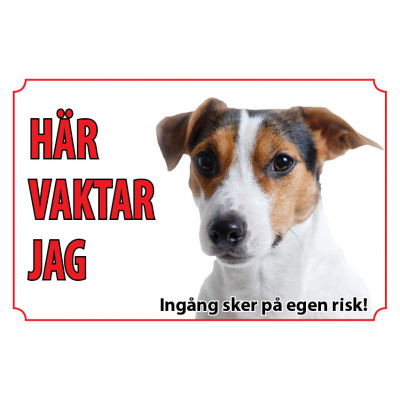 Hundskylt Jack Russel Terrier
